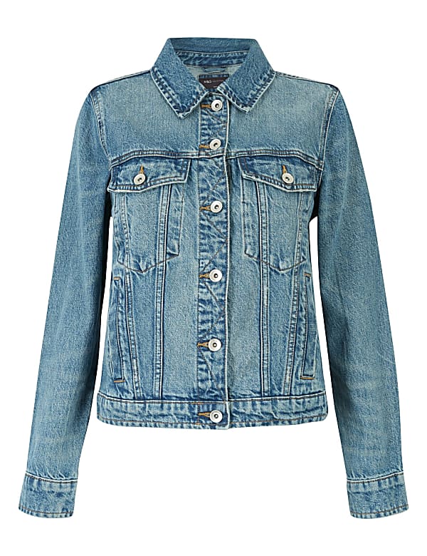 Pure Cotton Denim Jacket
