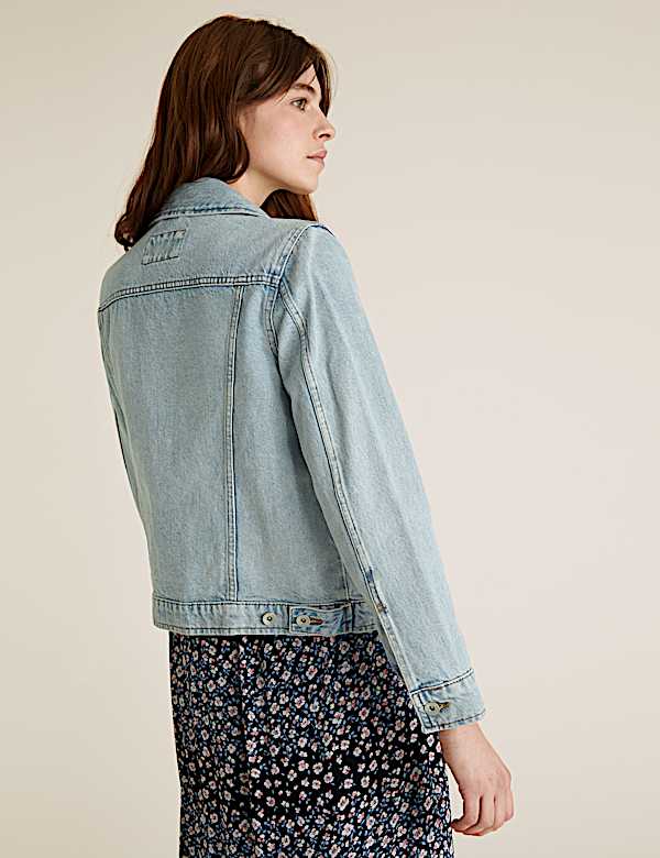 Pure Cotton Denim Jacket