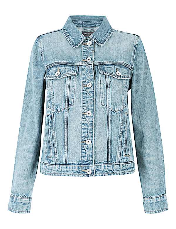 Pure Cotton Denim Jacket