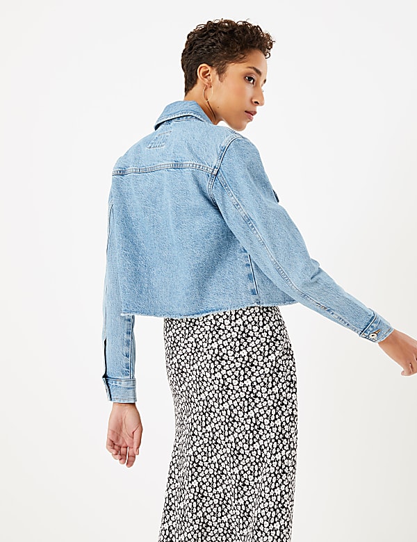 Cropped Denim Jacket