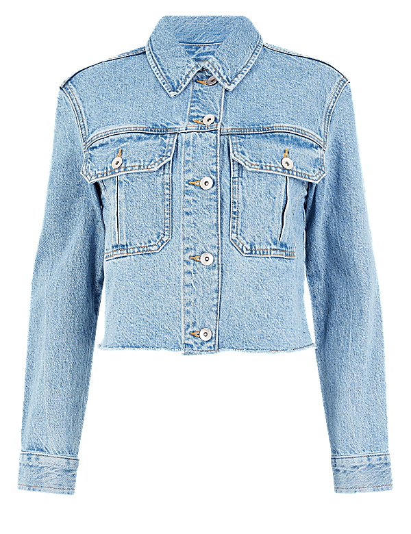 Cropped Denim Jacket