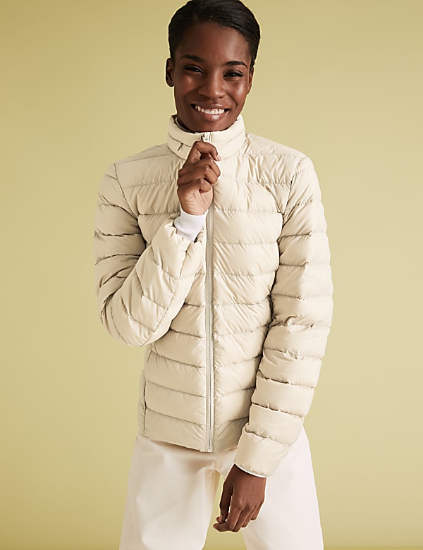 Feather & Down Puffer Jacket