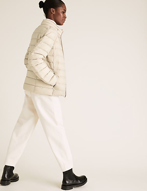 Feather & Down Puffer Jacket