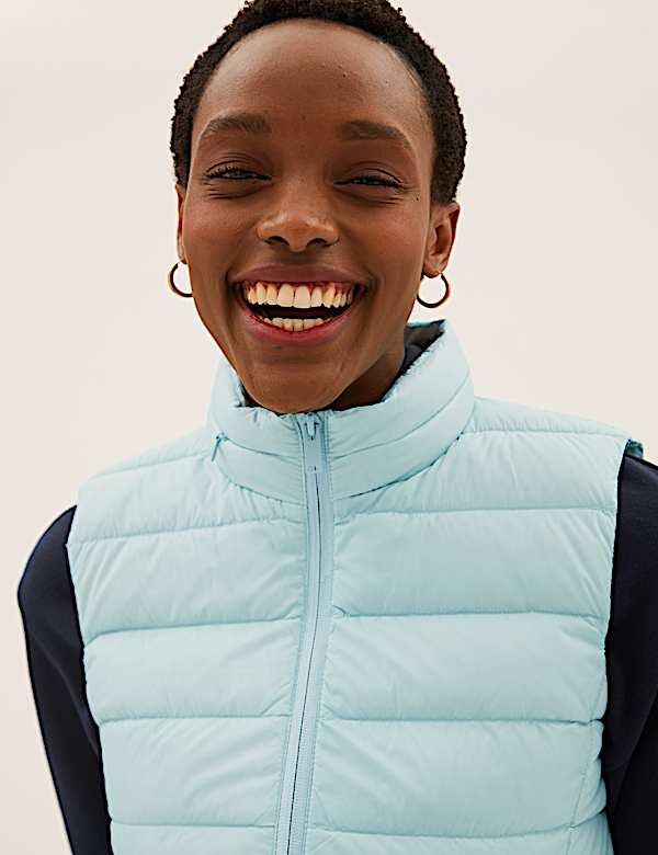 Feather & Down Puffer Gilet - JE