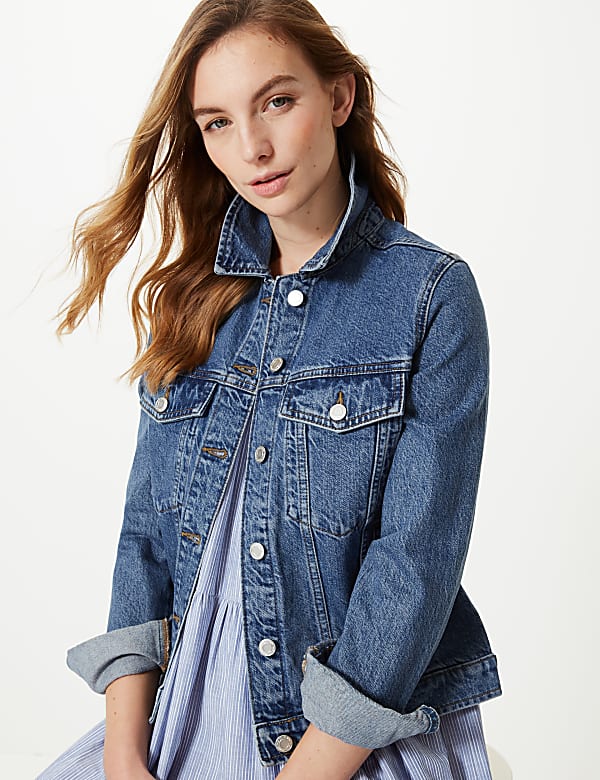 Marks and spencer ladies denim jacket shop