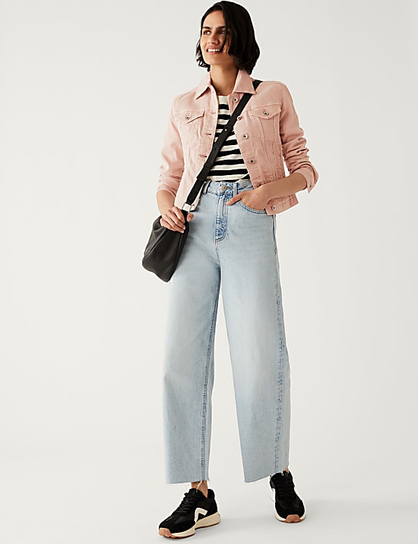 Marks and spencer ladies denim jacket top