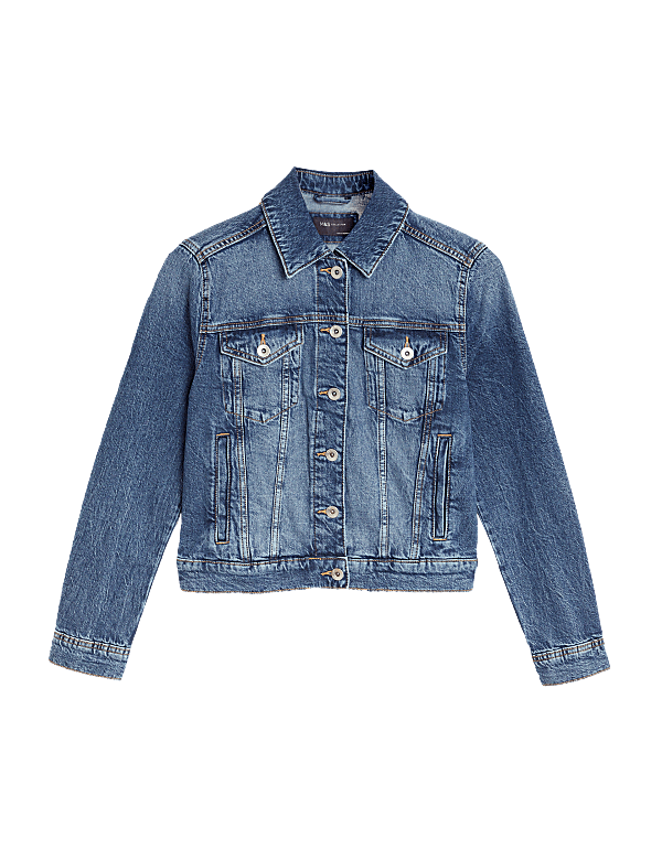 Denim Jacket with Stretch