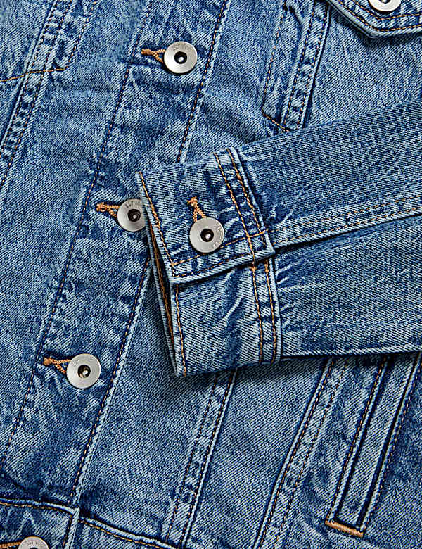 Denim Jacket with Stretch