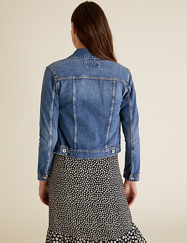 Denim Jacket with Stretch