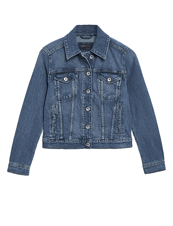 Denim Jacket with Stretch