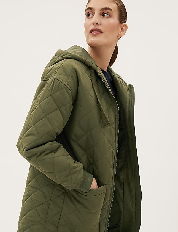 Stormwear&trade; Quilted Hooded Puffer Coat - CA