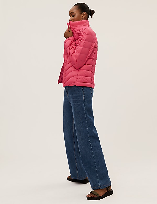 Feather & Down Packaway Puffer Jacket