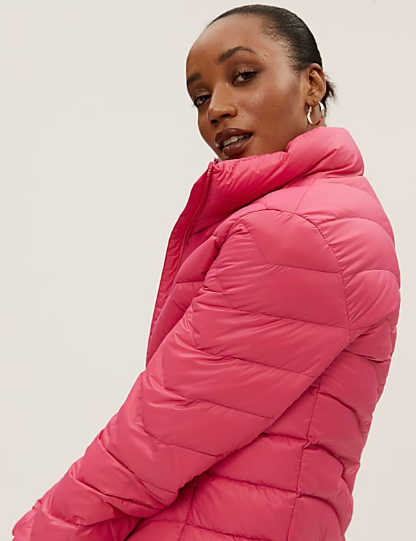 Feather & Down Packaway Puffer Jacket