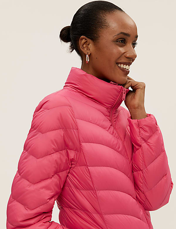 Feather & Down Packaway Puffer Jacket