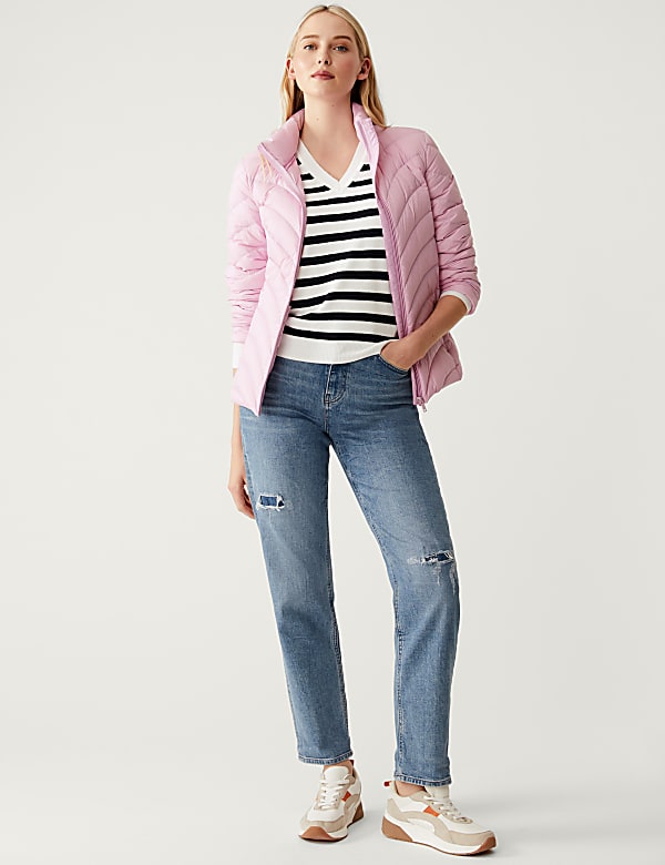 Feather & Down Packaway Puffer Jacket
