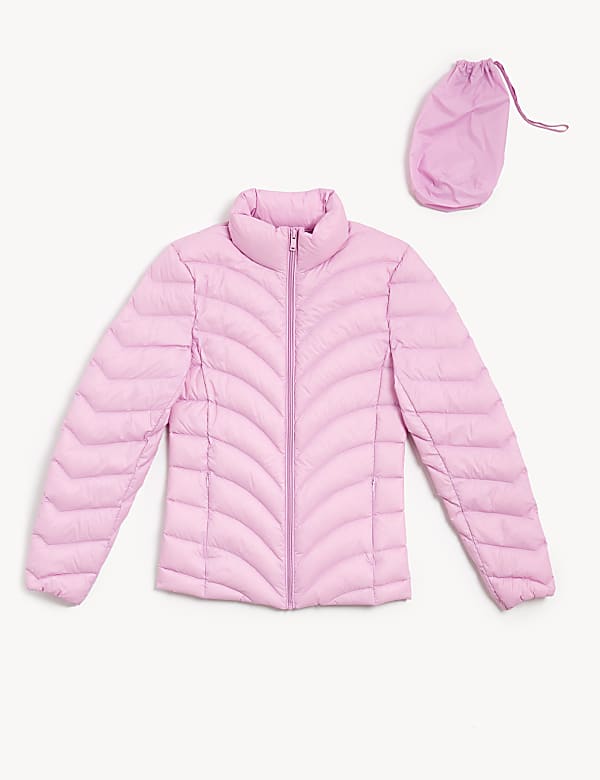 Feather & Down Packaway Puffer Jacket
