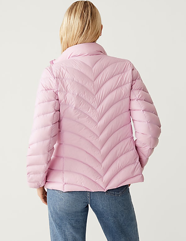 Feather & Down Packaway Puffer Jacket