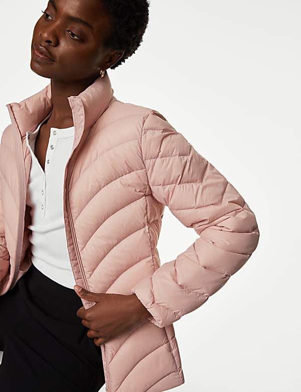 Feather & Down Packaway Puffer Jacket