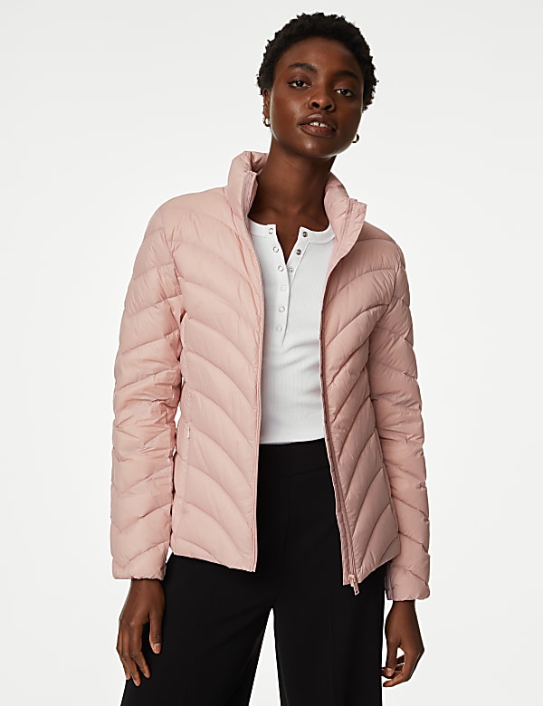 Feather & Down Packaway Puffer Jacket