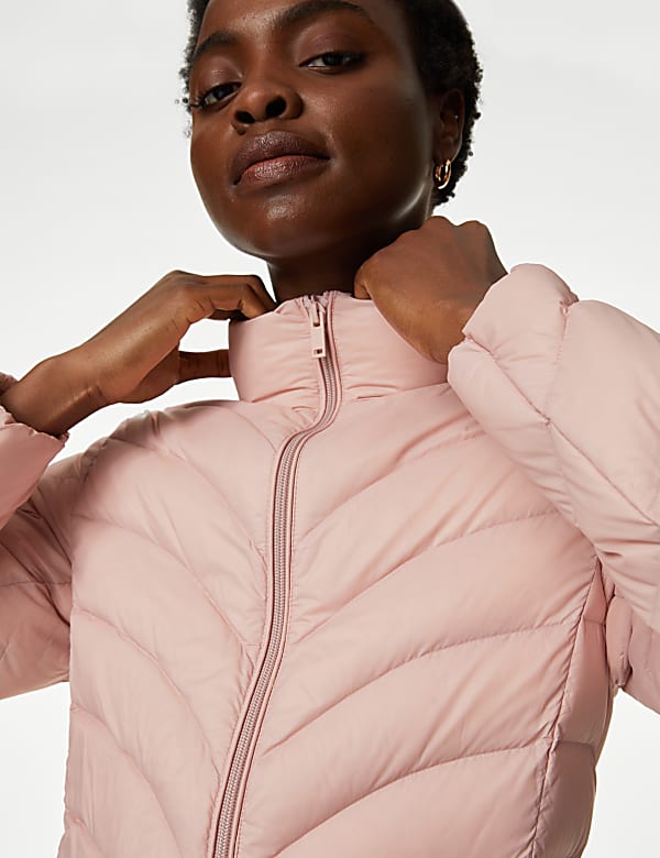 Feather & Down Packaway Puffer Jacket