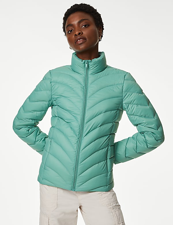Feather & Down Packaway Puffer Jacket