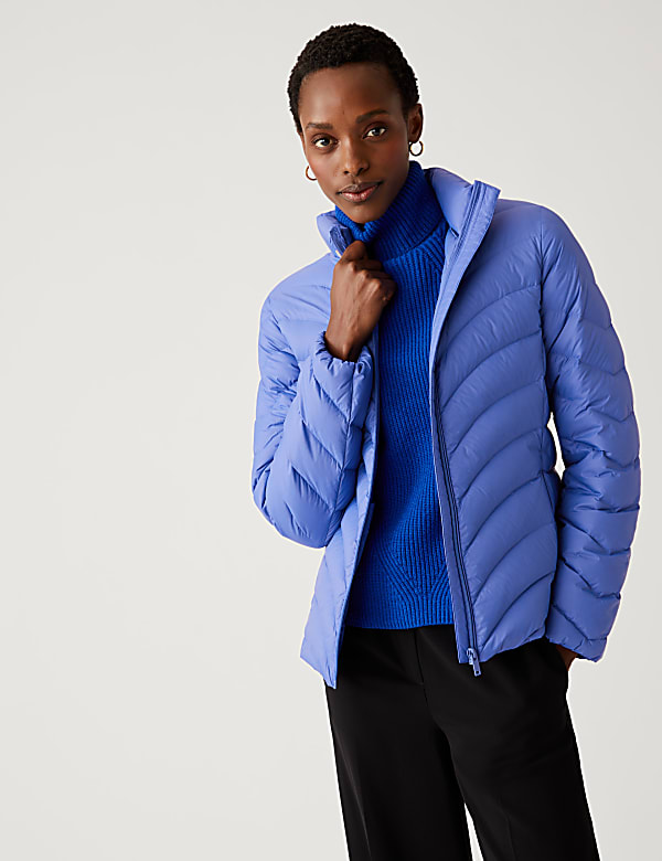 Feather Down Packaway Puffer Jacket