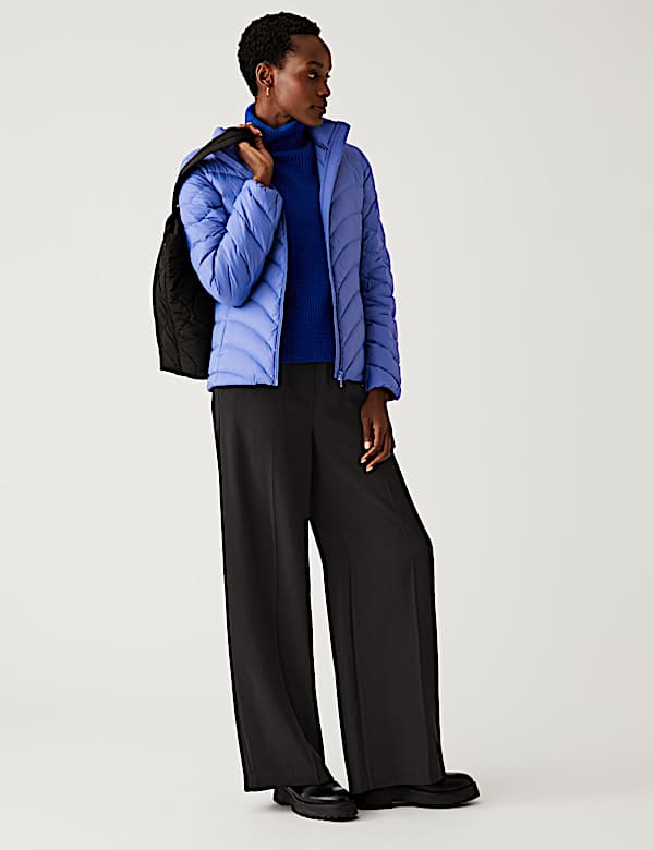 Feather & Down Packaway Puffer Jacket