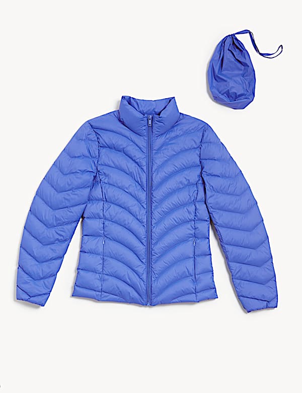 Feather & Down Packaway Puffer Jacket