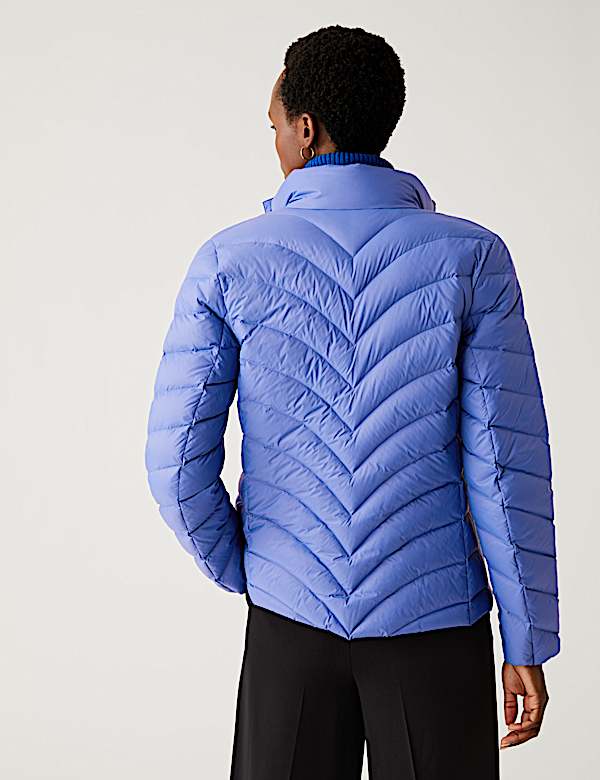 Feather & Down Packaway Puffer Jacket