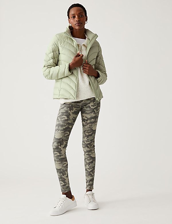 Feather & Down Packaway Puffer Jacket