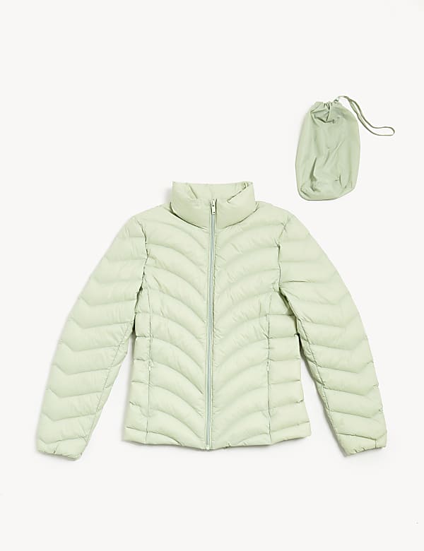 Feather & Down Packaway Puffer Jacket