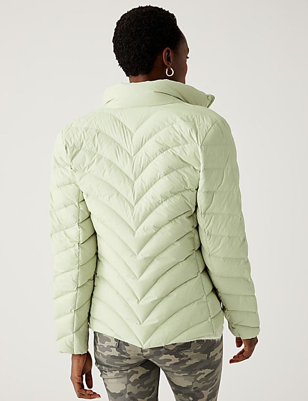 Feather & Down Packaway Puffer Jacket