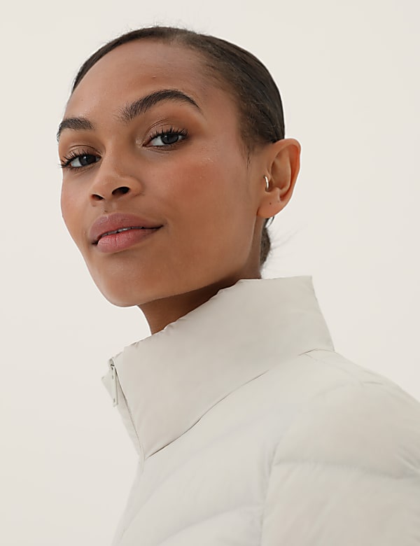 Feather & Down Packaway Puffer Jacket