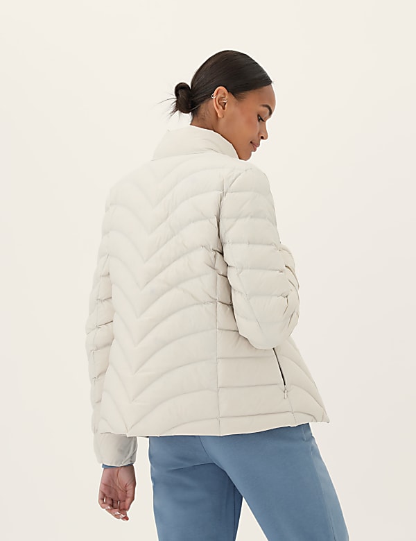 Feather & Down Packaway Puffer Jacket