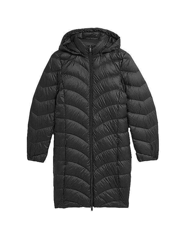 Feather down coat marks spencer clearance