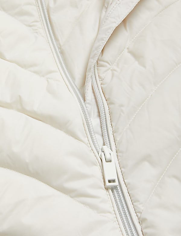 Feather & Down Packaway Puffer Gilet