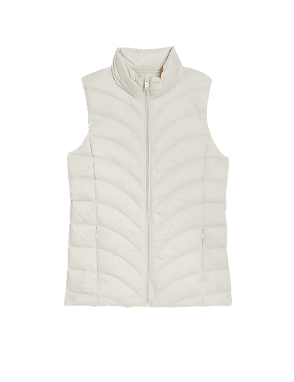 Feather & Down Packaway Puffer Gilet
