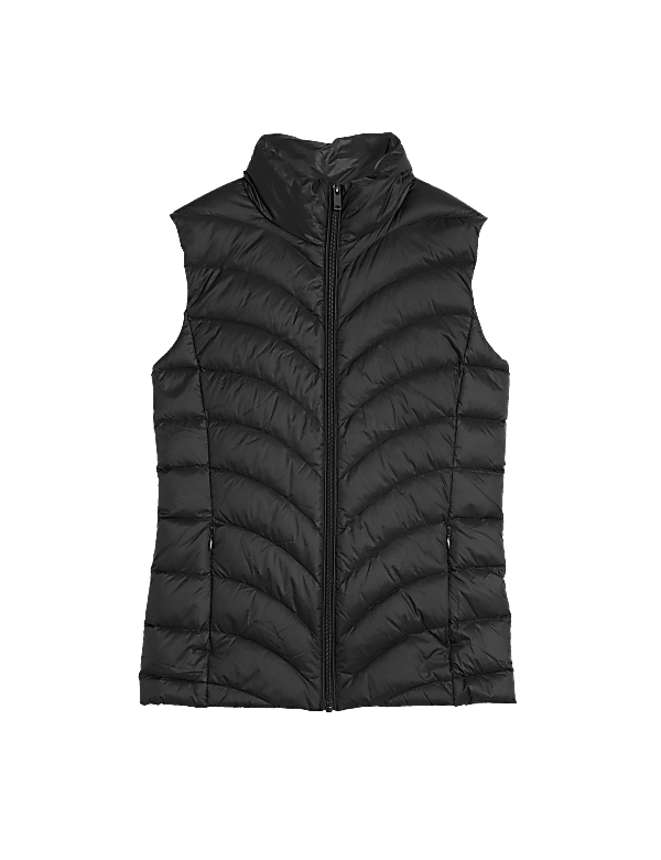 Feather & Down Packaway Puffer Gilet