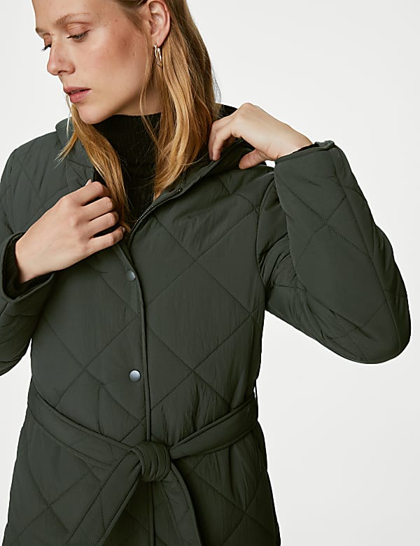 Stormwear&trade; Textured Quilted Puffer Coat