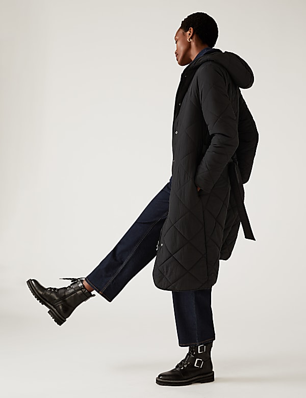 Stormwear&trade; Textured Quilted Puffer Coat