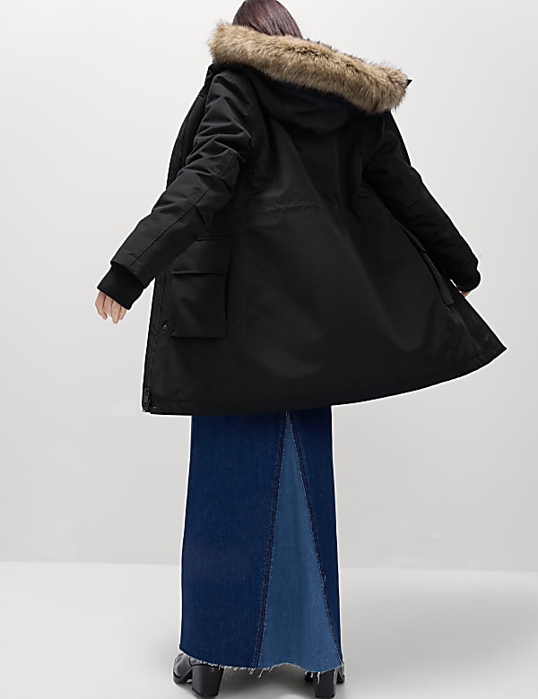 Stormwear™ Ultra Hooded Faux Fur Lined Parka Coat