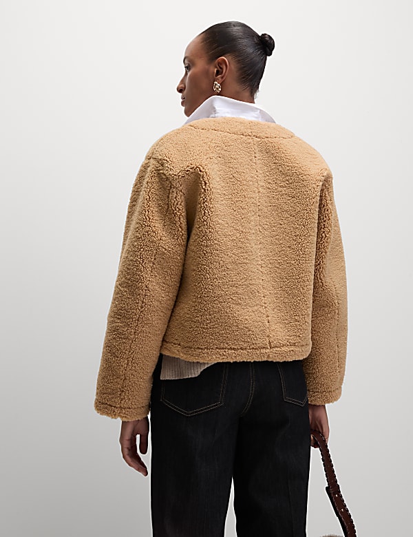 Cardigan in Lammfelloptik - AT