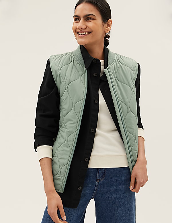 Recycled Thermowarmth™ Lightweight Quilted Gilet