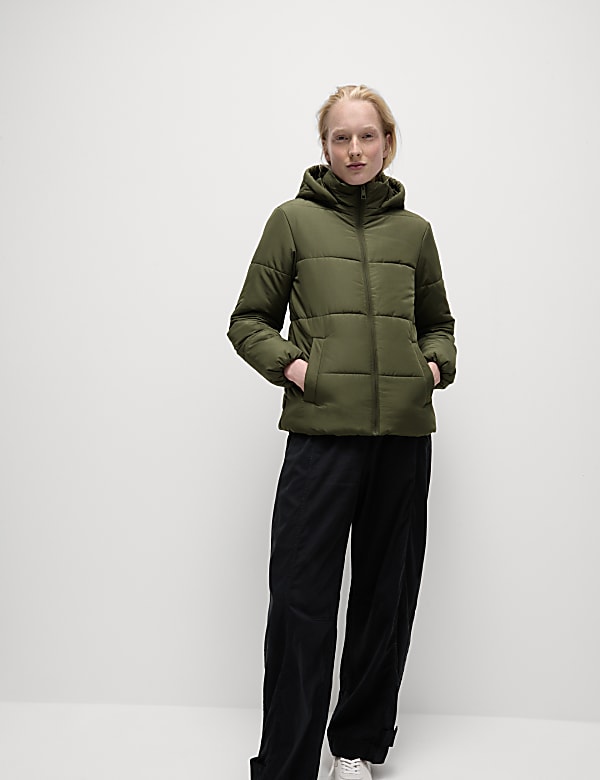 Thermowarmth™ Hooded Puffer Jacket