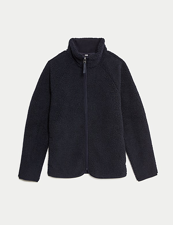 Borg Lightweight Funnel Neck Jacket - BN