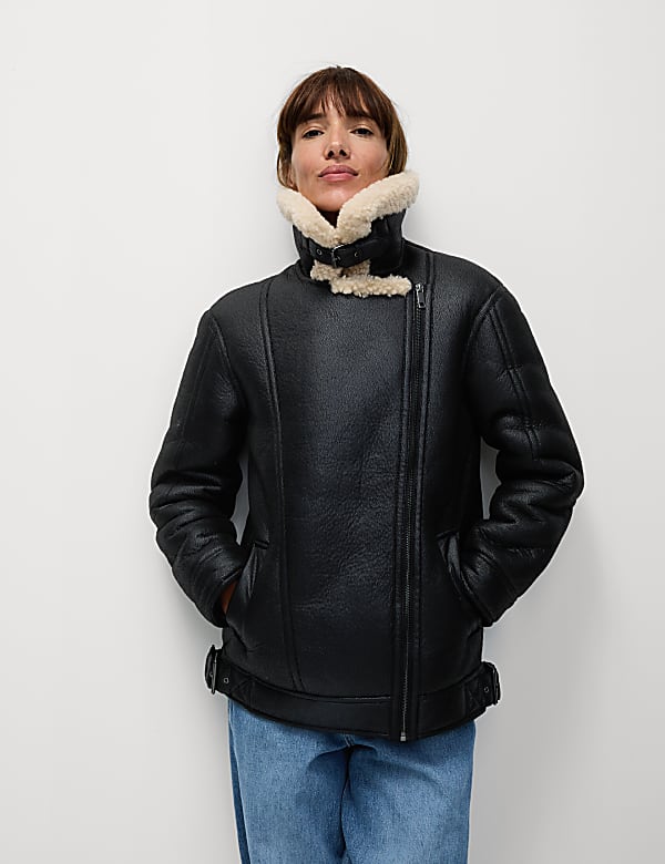 Borg jacket sale clearance