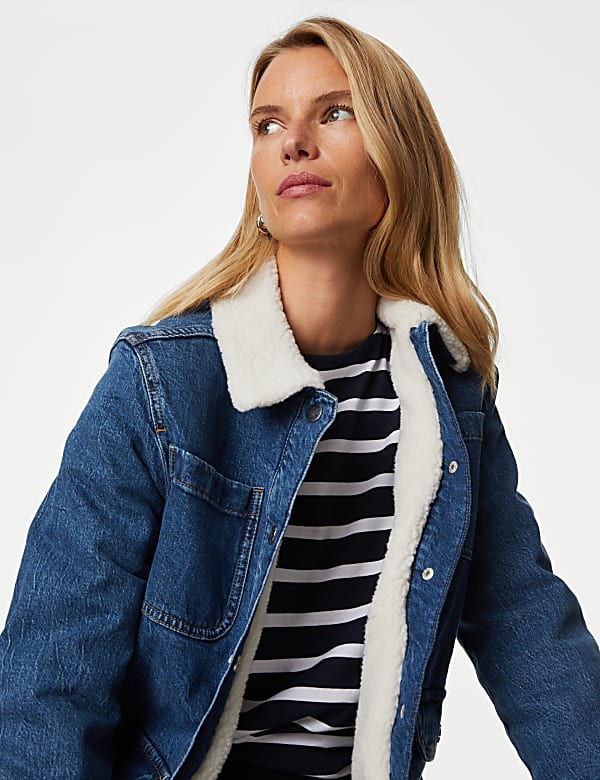 M&s womens denim jacket sale