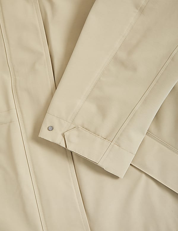 Stormwear™ Hooded Rain Jacket with Cotton