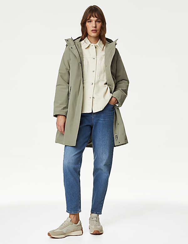Pure Cotton Denim Relaxed Shacket