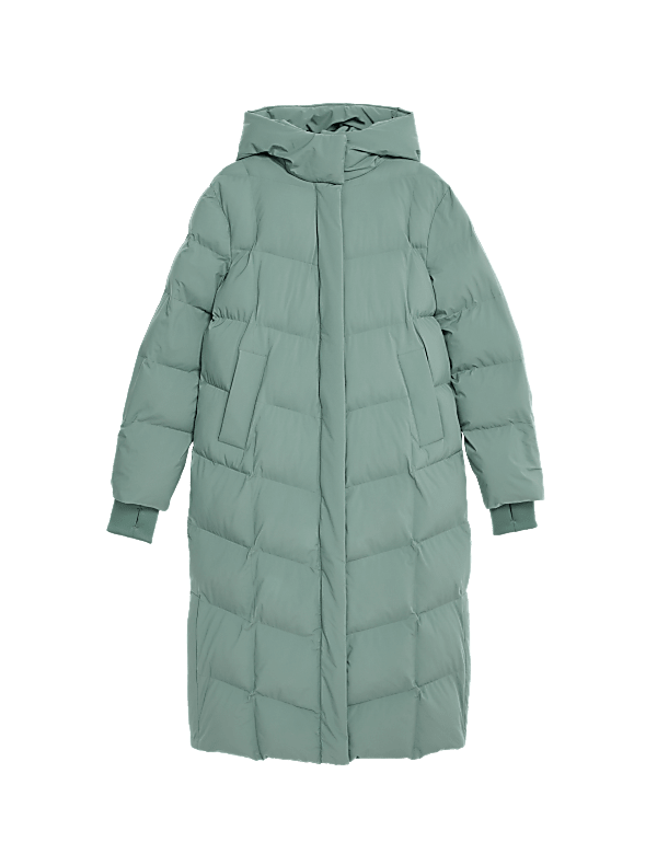 Thermowarmth™ Hooded Longline Duvet Coat